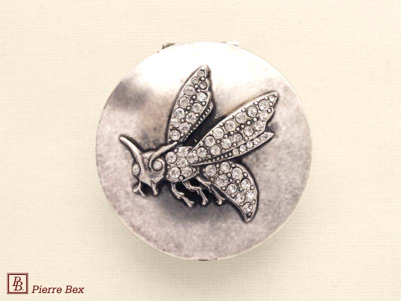 Pierre Bex Caja con strass mosca 45899-04