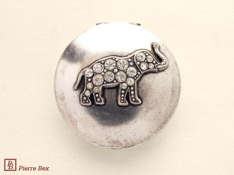Pierre Bex Caja con strass elefante 45899-18