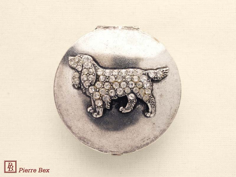 Pierre Bex Caja con strass perro 45899-19
