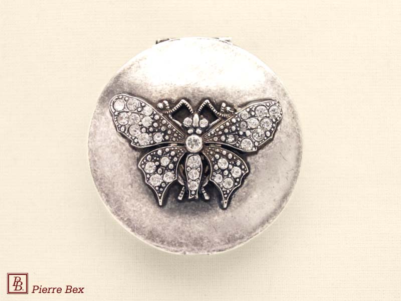 Pierre Bex Caja con strass mariposa 45899-29