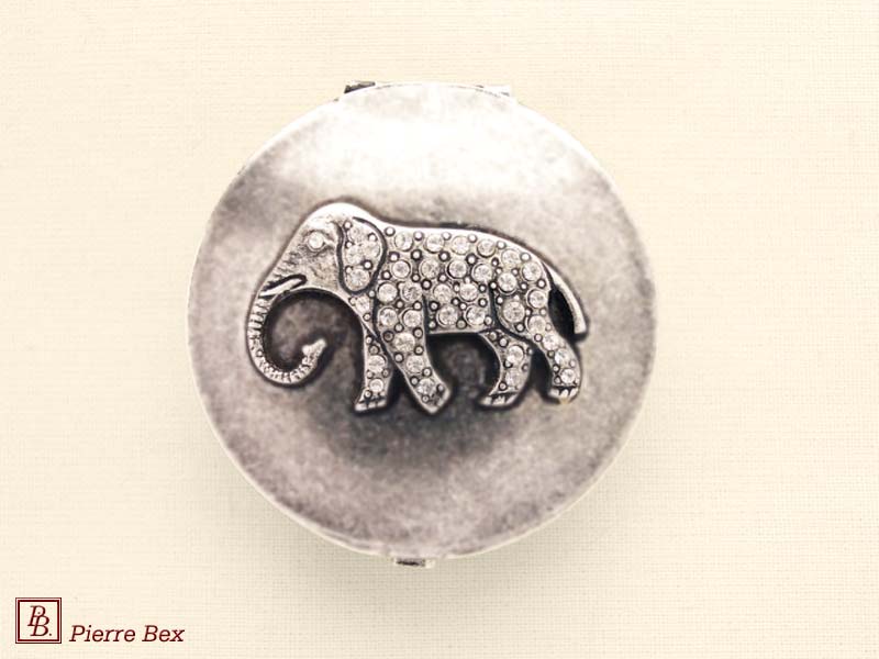Pierre Bex Caja con strass elefante 45899-34
