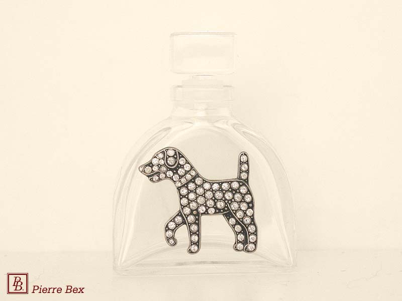 Pierre Bex Botella con strass perro 46019-10